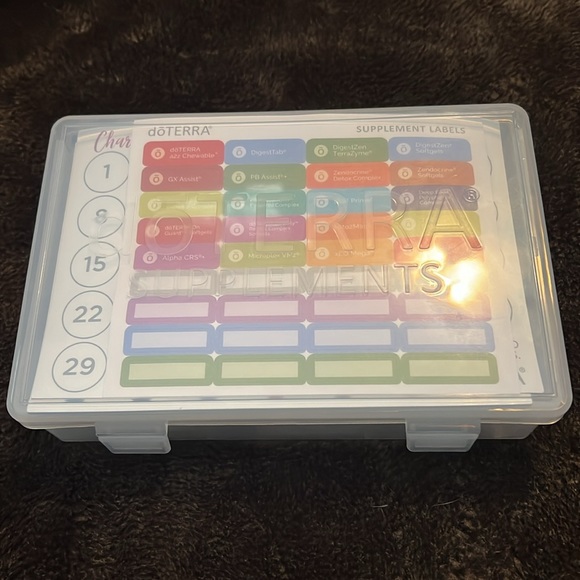 NWOT - 💜DoTERRA Supplement Holder💜 Brand New Never Opened - Picture 4 of 4